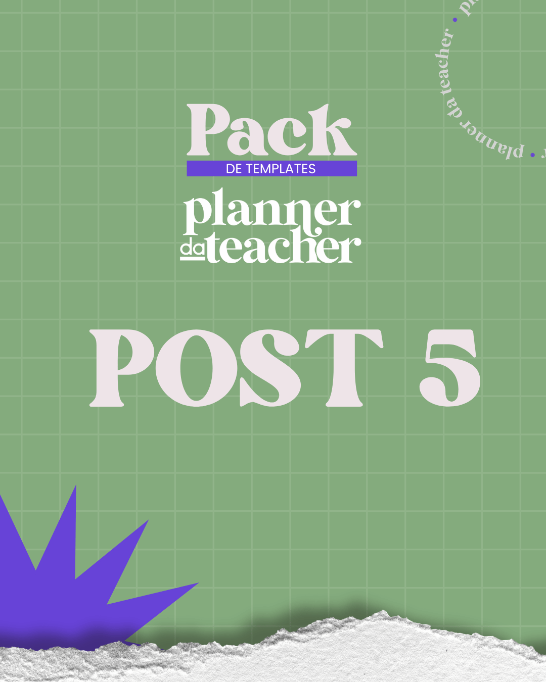 Post 24 do Pack da Teacher