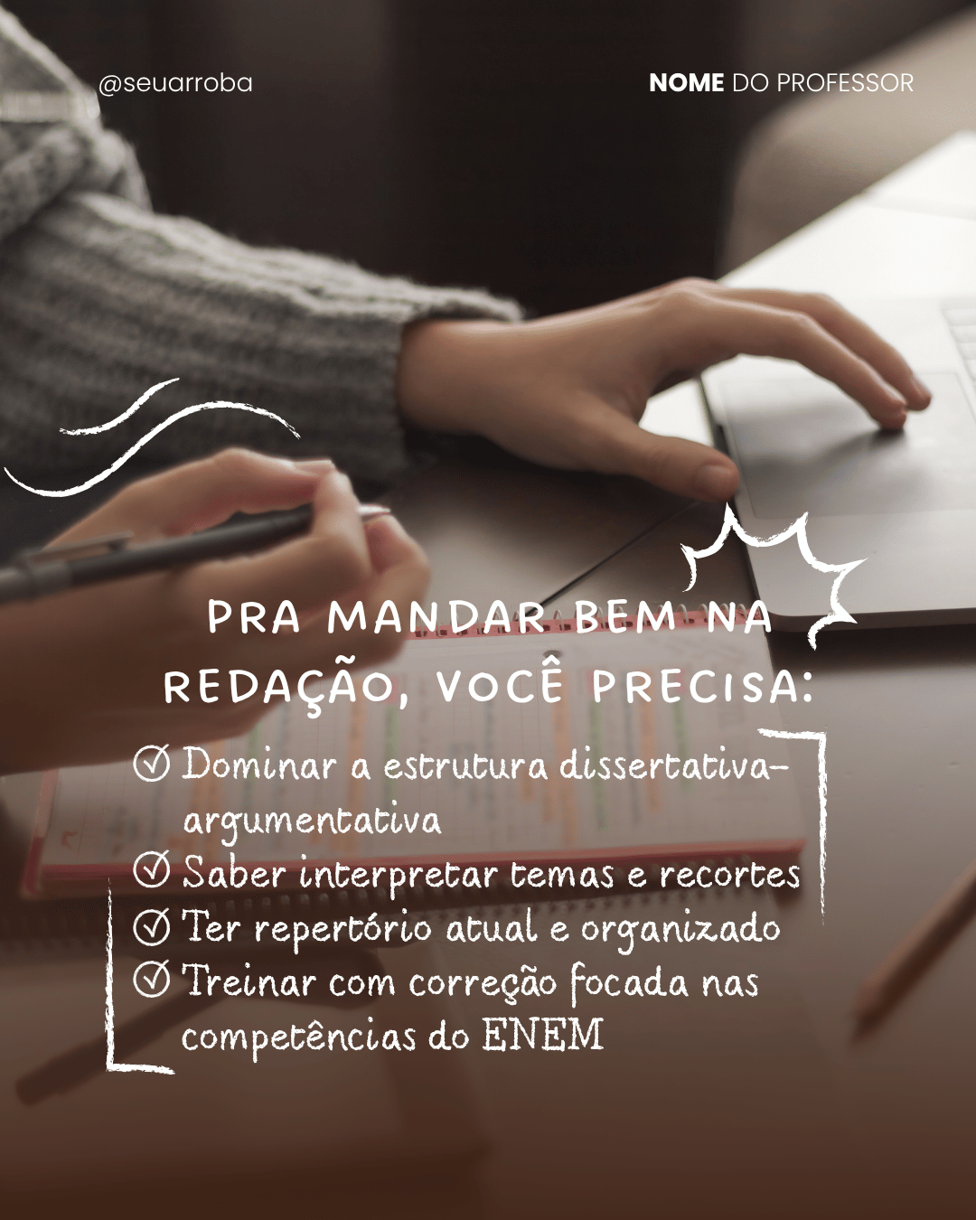 Post 30 do Pack da Teacher