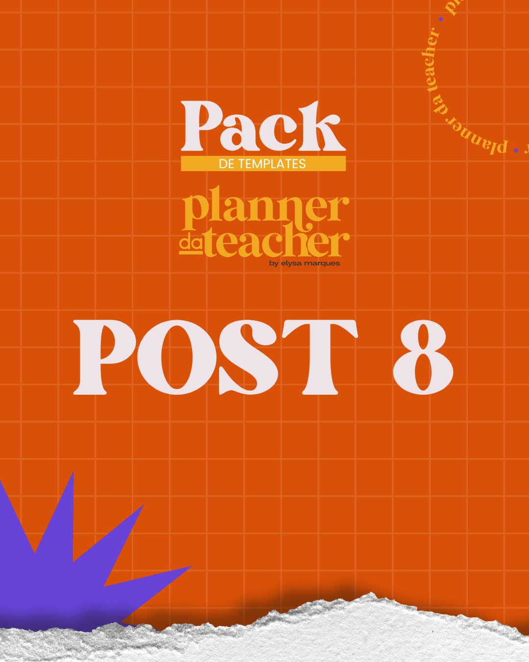 Post 32 do Pack da Teacher