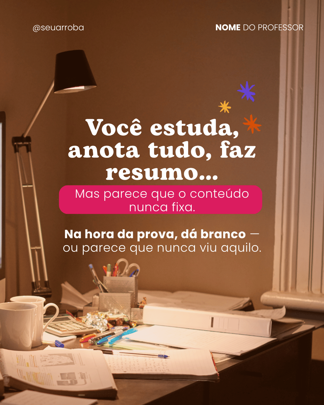 Post 36 do Pack da Teacher