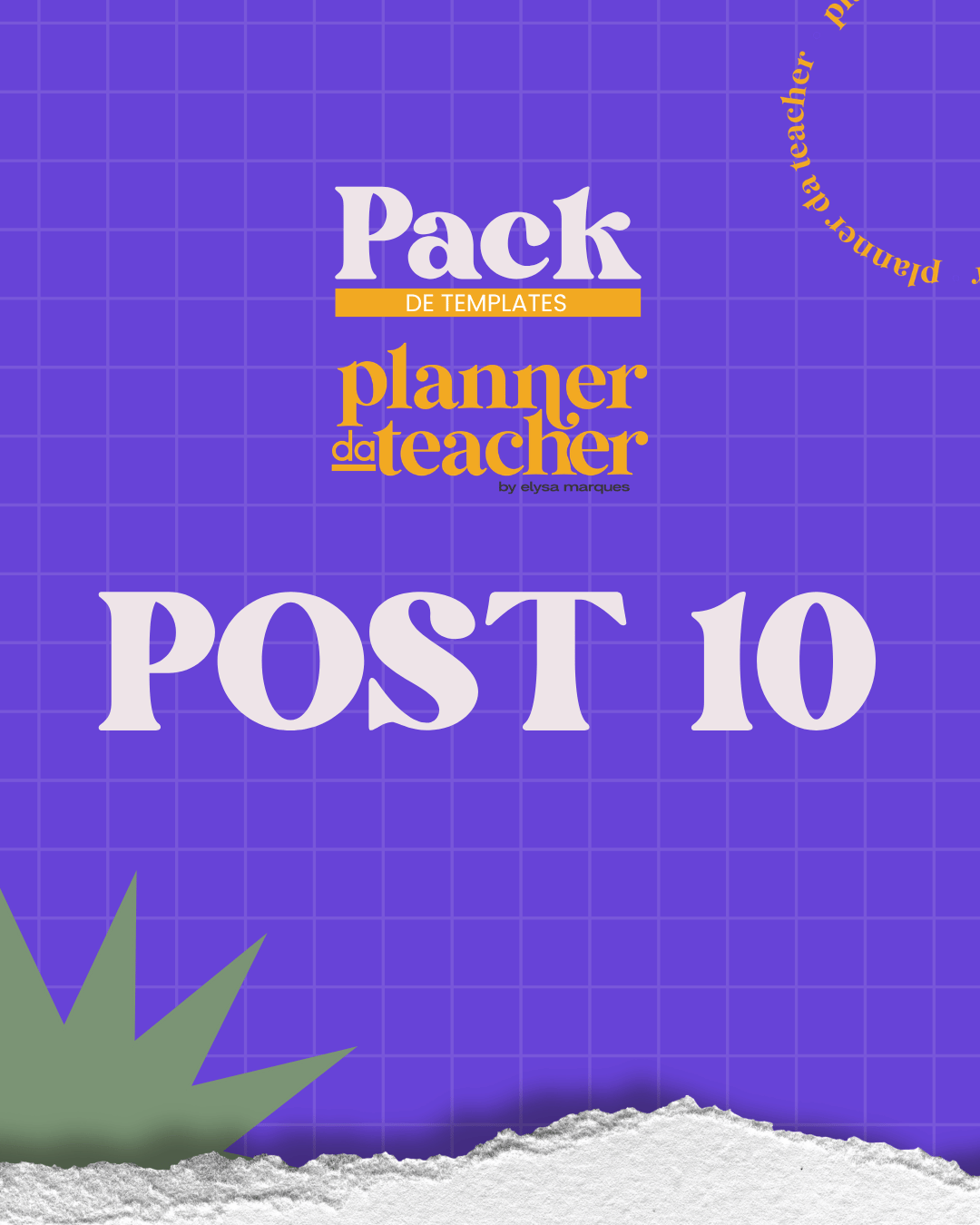 Post 40 do Pack da Teacher