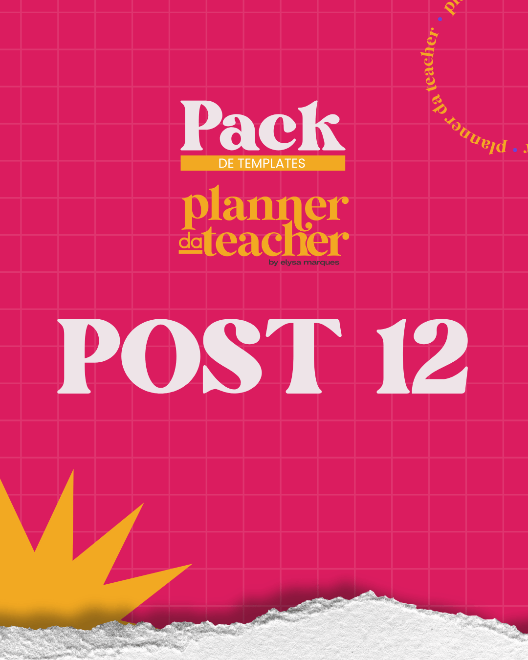 Post 48 do Pack da Teacher