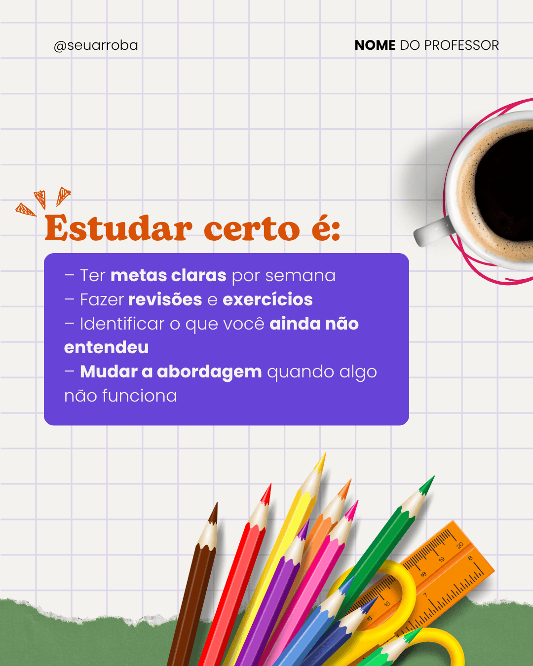 Post 54 do Pack da Teacher