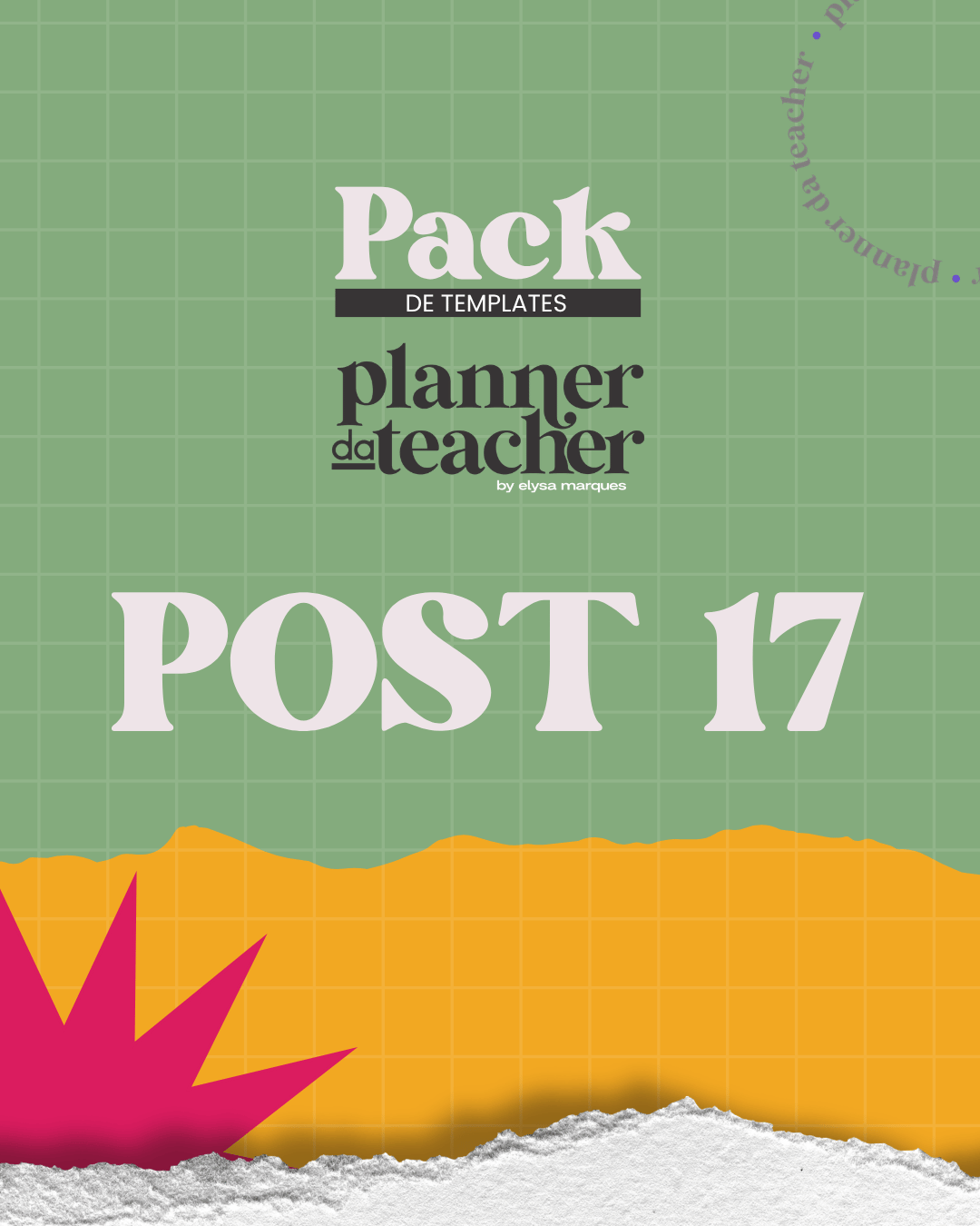 Post 67 do Pack da Teacher
