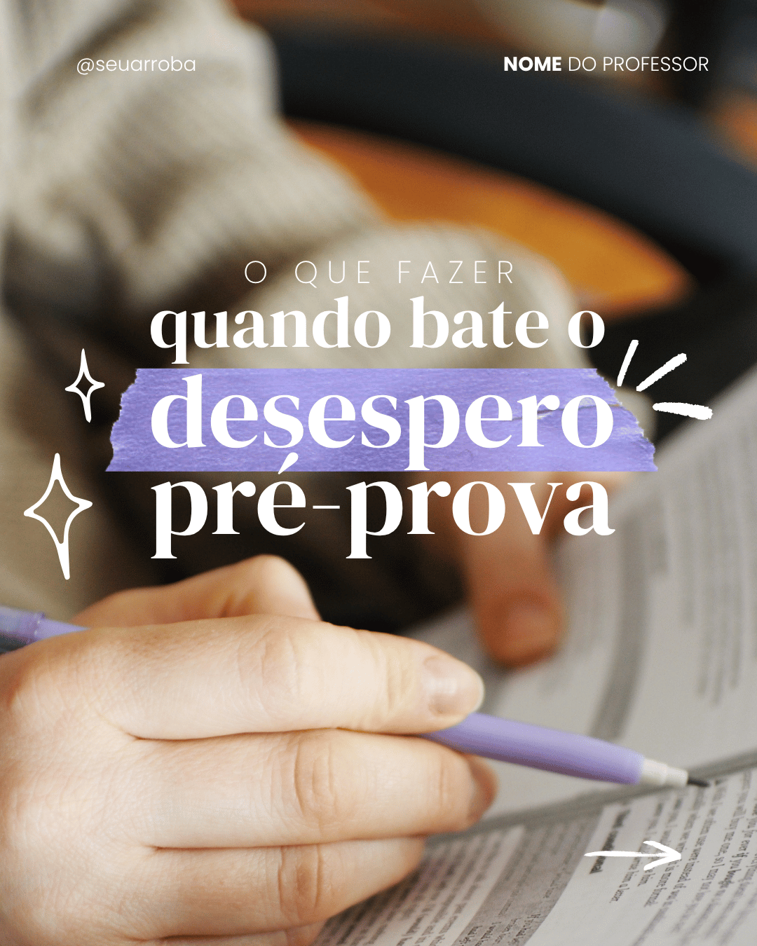 Post 68 do Pack da Teacher