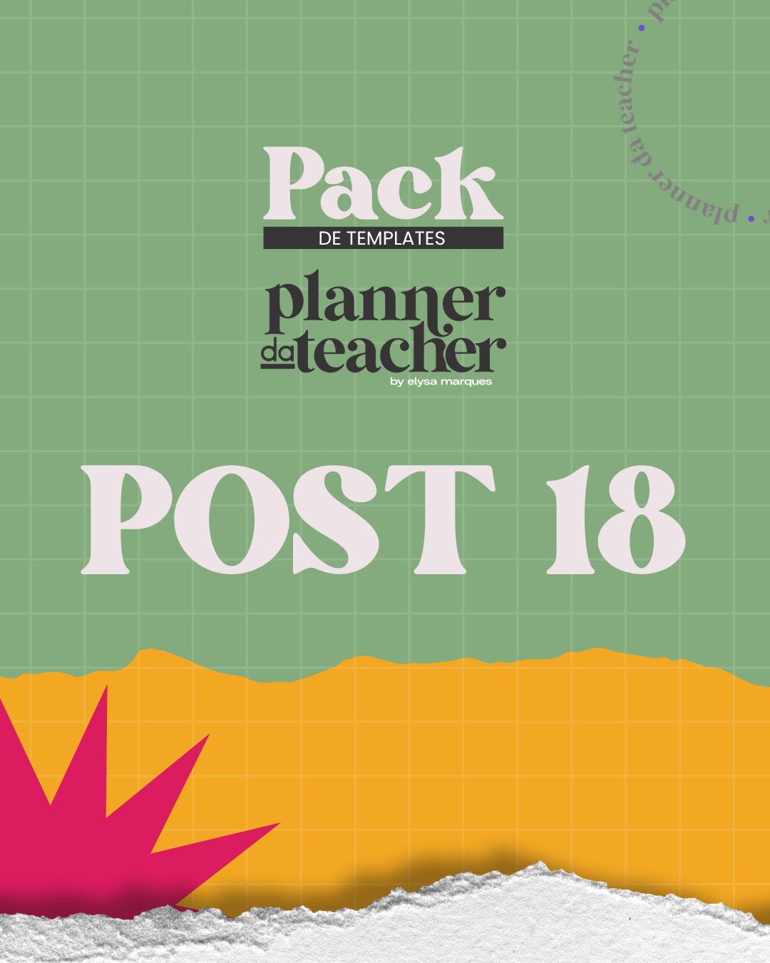 Post 73 do Pack da Teacher