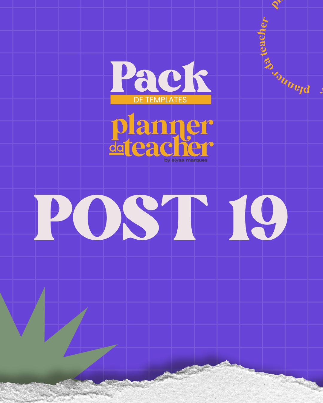 Post 75 do Pack da Teacher