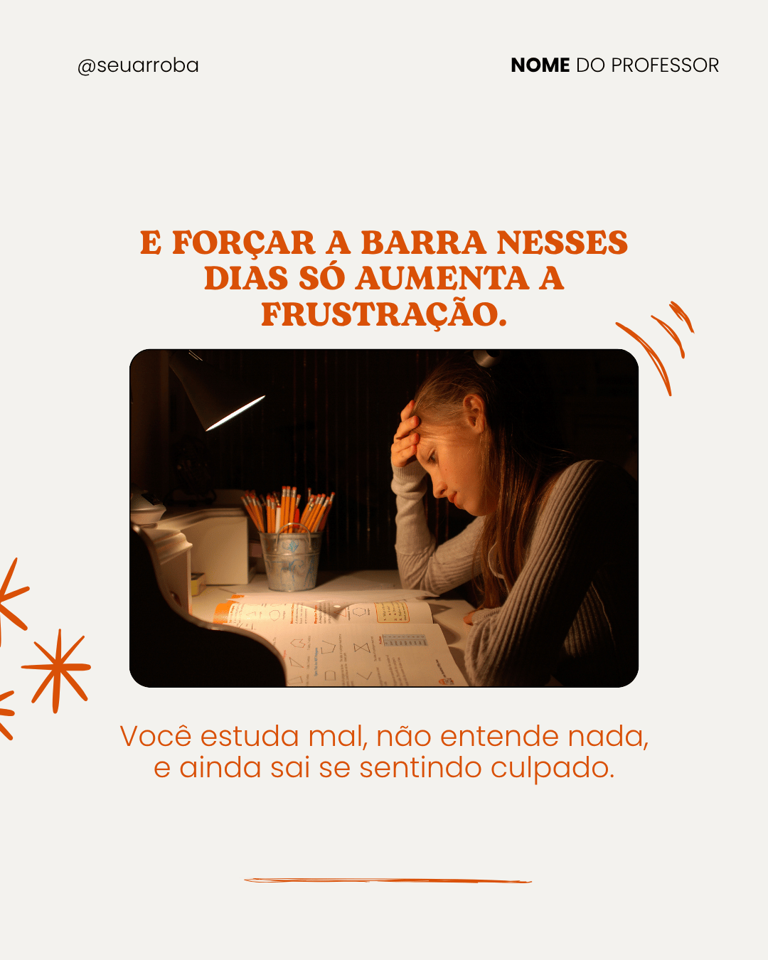 Post 79 do Pack da Teacher