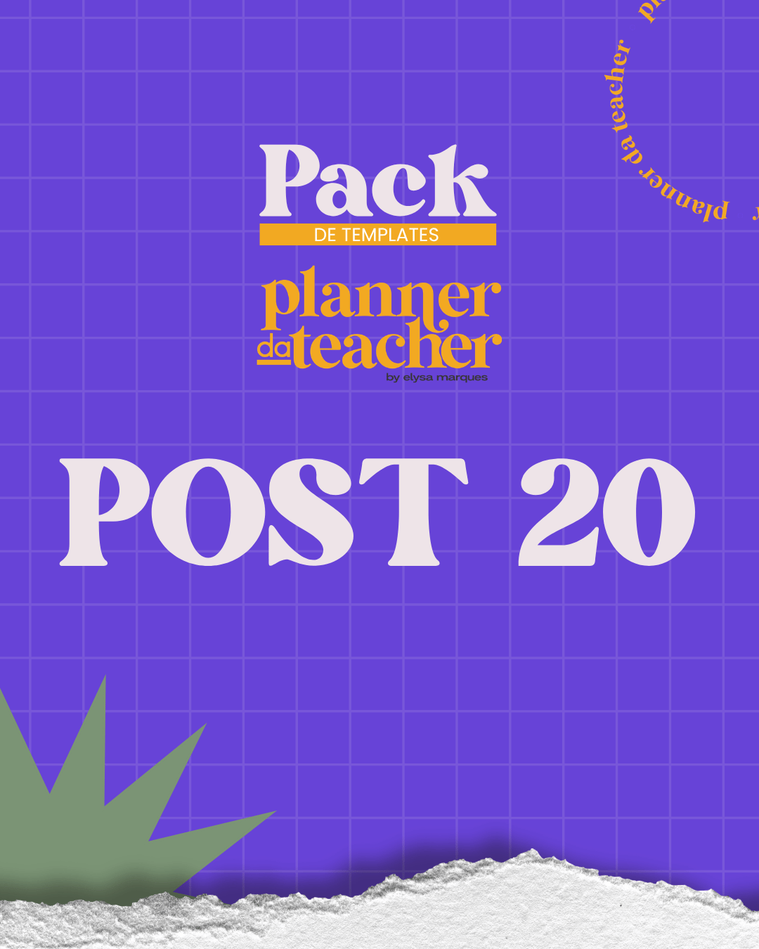Post 82 do Pack da Teacher