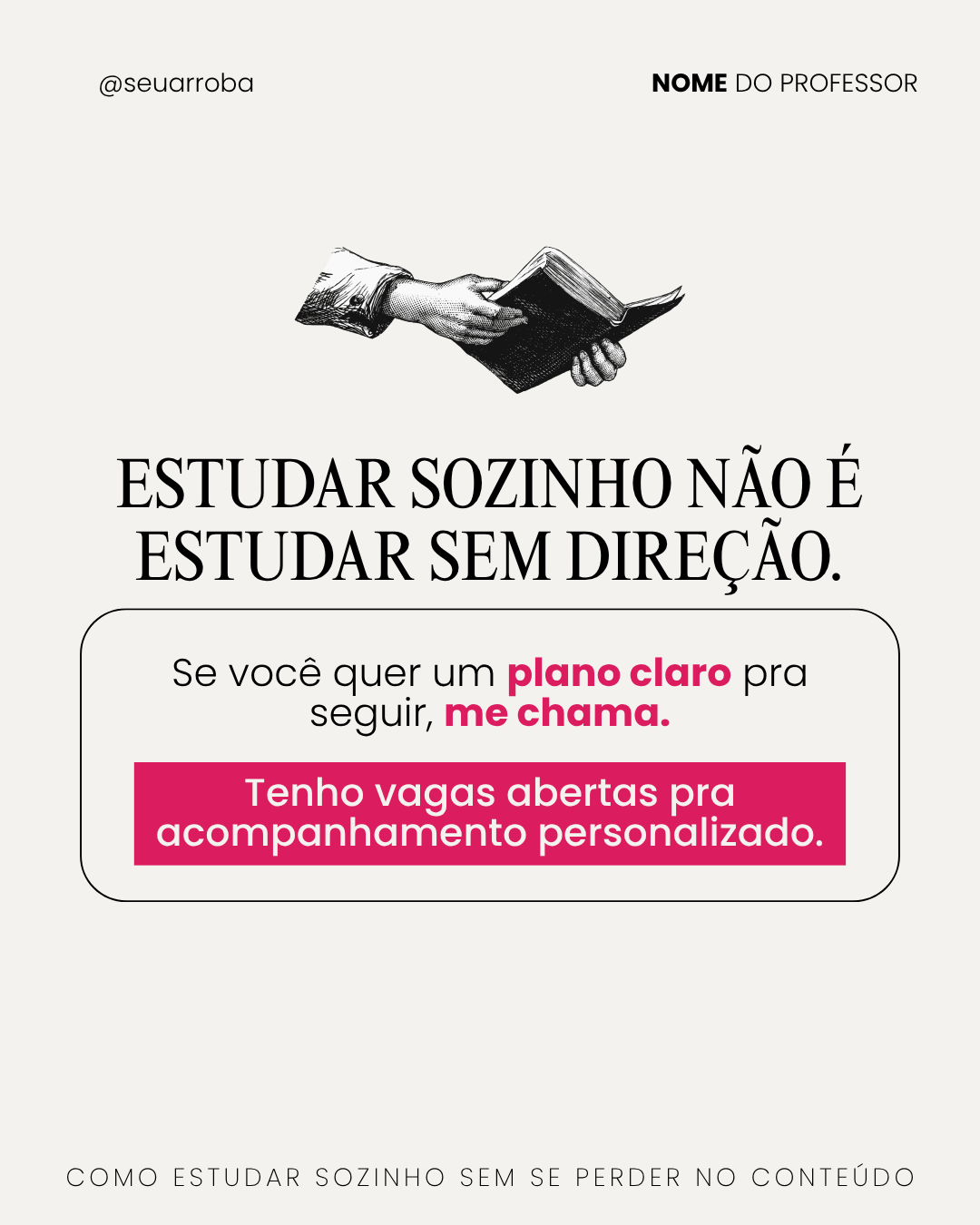 Post 5 do Pack da Teacher
