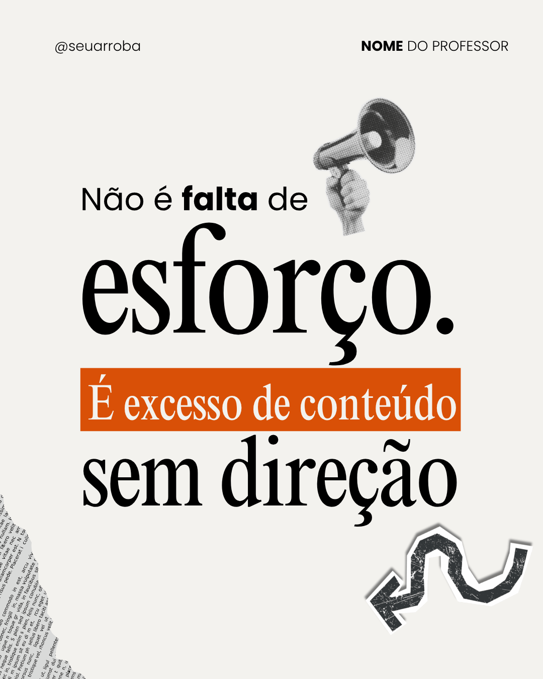 Post 6 do Pack da Teacher