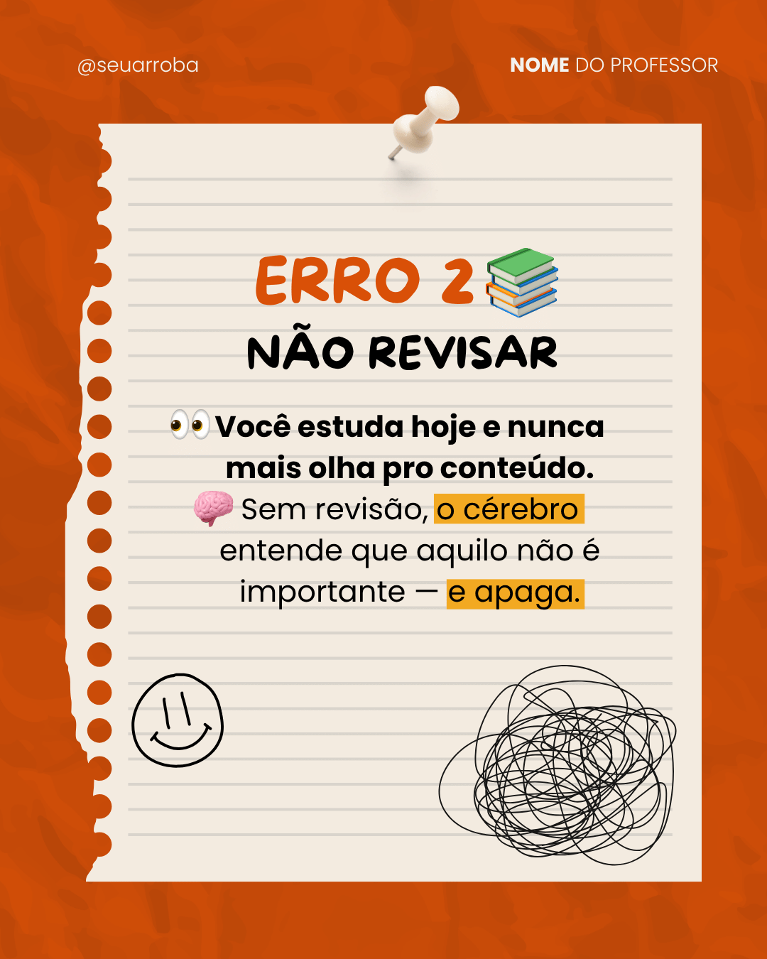 Post 10 do Pack da Teacher