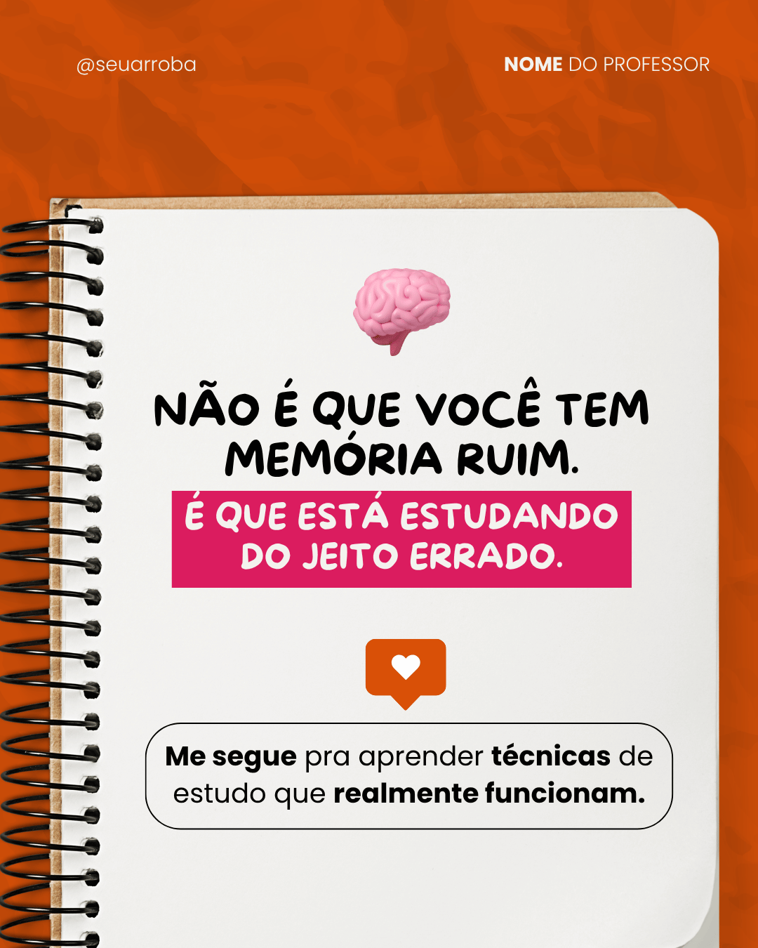 Post 12 do Pack da Teacher