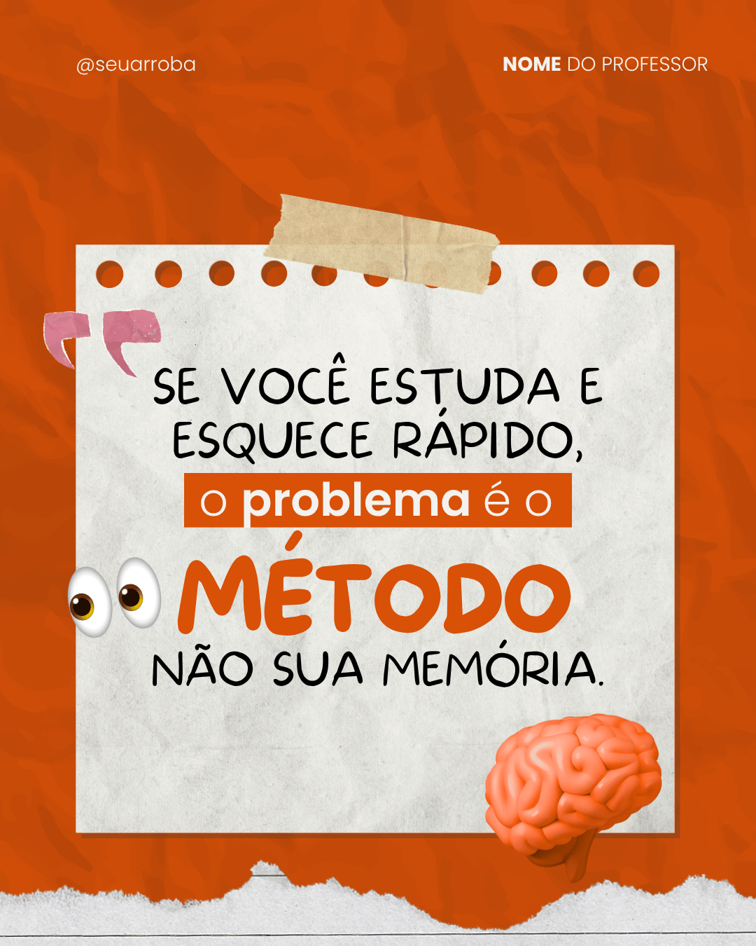 Post 13 do Pack da Teacher