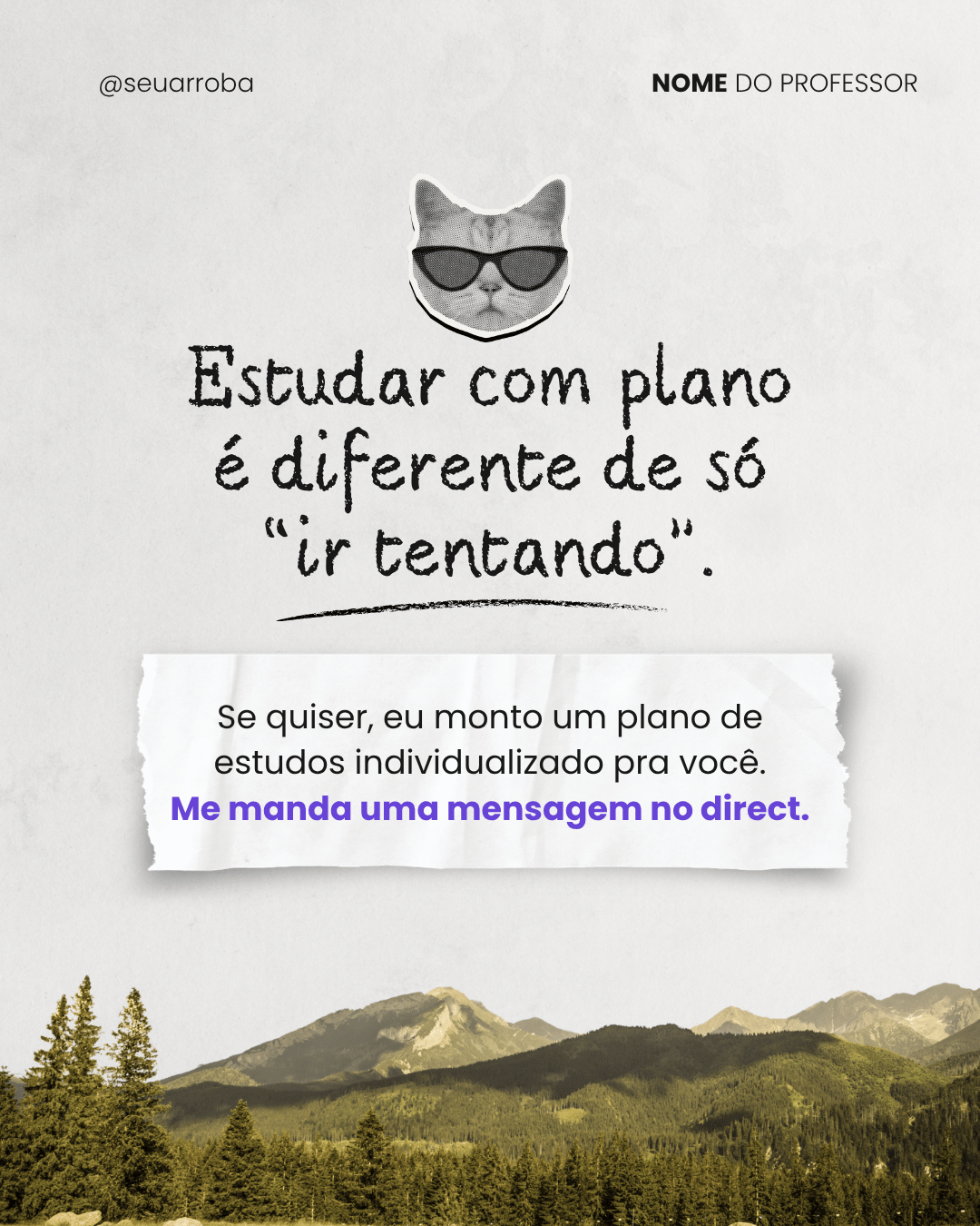 Post 18 do Pack da Teacher